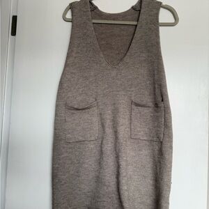 SHEIN Brown Mini Dress